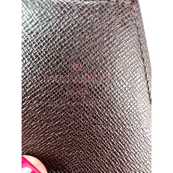 LOUIS VUITTON Damier Ebene Cigarette Card Cosmetic Case Pouch - Picture 4 of 9